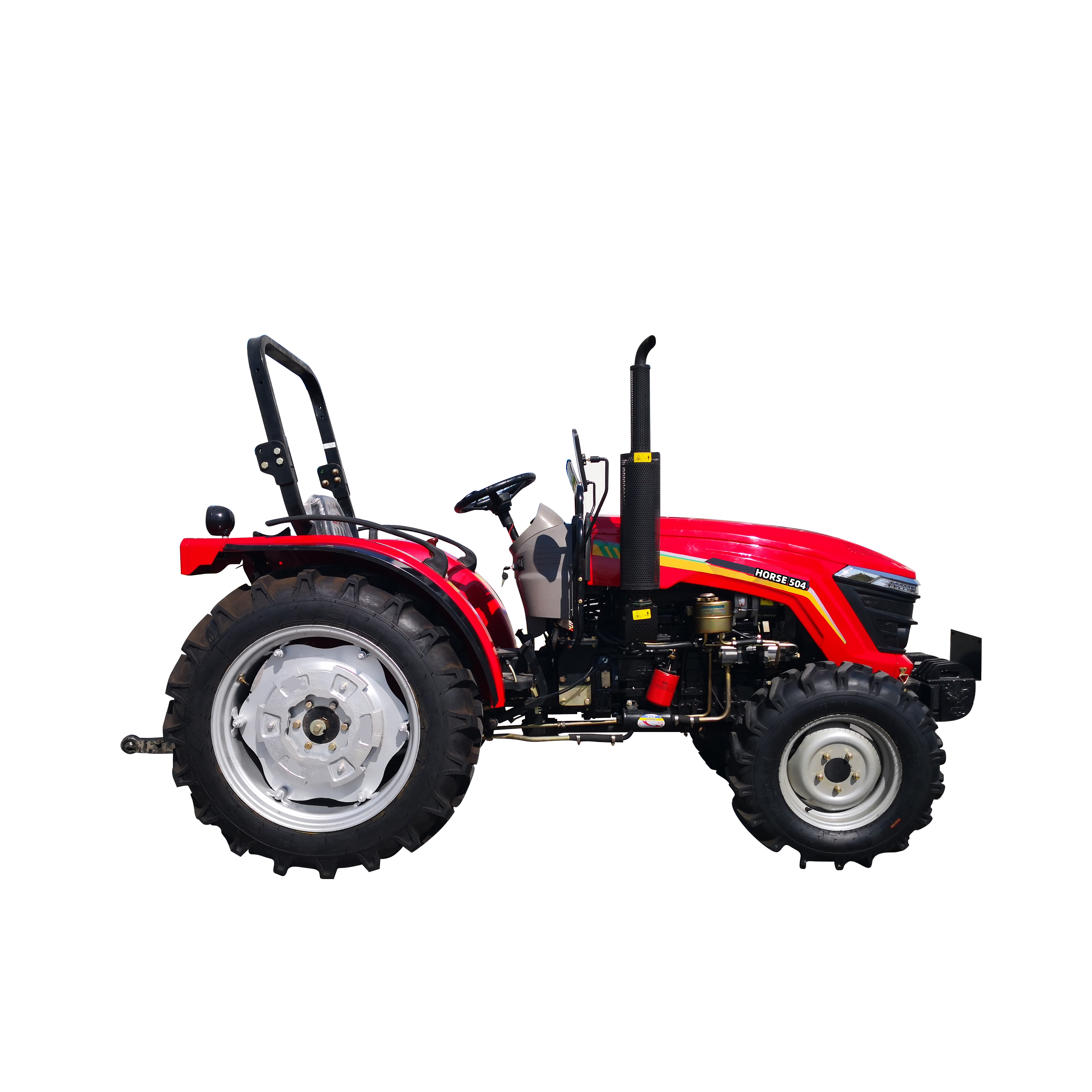 50 HP Small Mini Tractor With Mower Hydrostatic Tractors 50HP 4x4 Compact Tractor Multifuncional