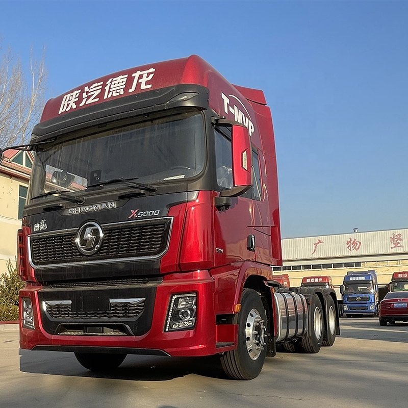 Focus on Exporting Shacman Automobile Delong X5000 Traction Vehicle Inventory New Car Exported to Russia Asia Tractors Prices
