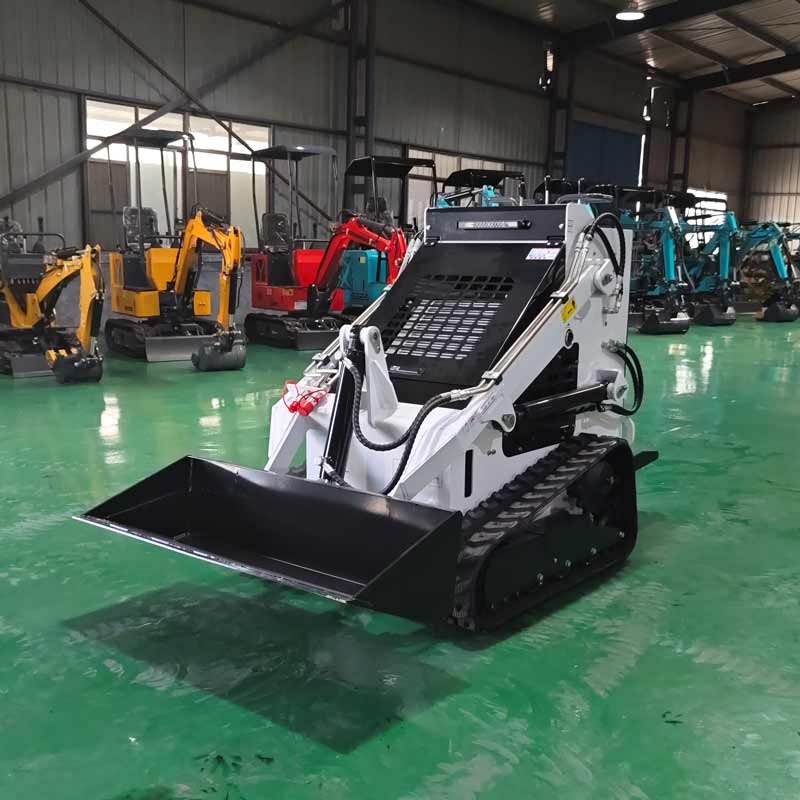 Free Shipping Cheap 460kg 360kg Skid Steer Diesel Loaders Mini Skid Steer Loader Epa Engine Loaders With Lawn Mower