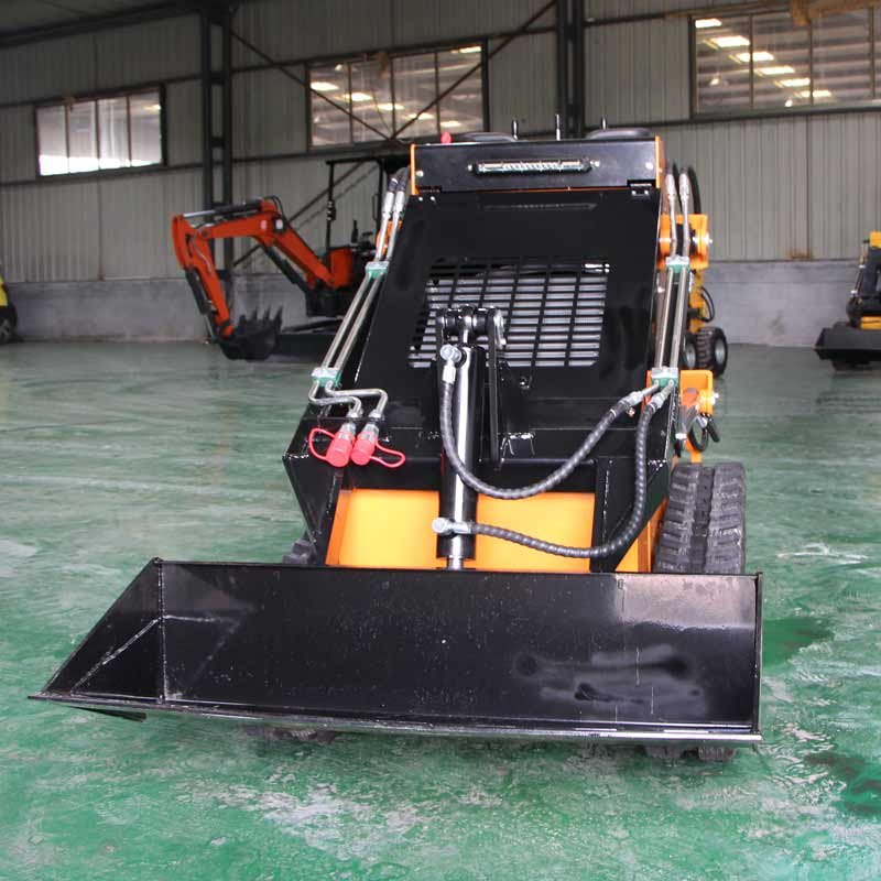 Free Shipping Cheap 460kg 360kg Skid Steer Diesel Loaders Mini Skid Steer Loader Epa Engine Loaders With Lawn Mower