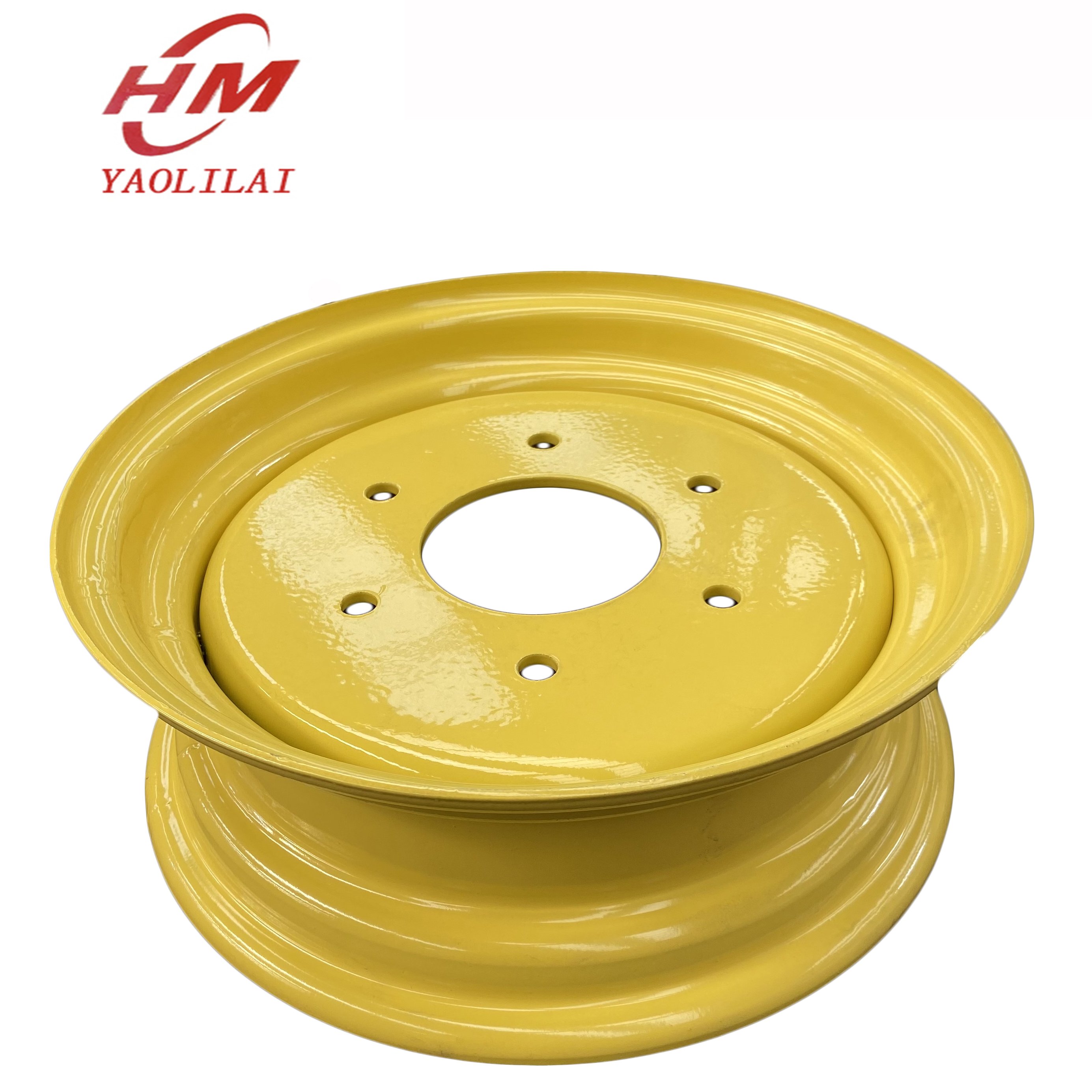 Agriculture Equipment Kubota Front Rear Farm Tractor Wheels and Hub With Rims Lug for Adjustment W12x24 for 14.9-24 13.6-24