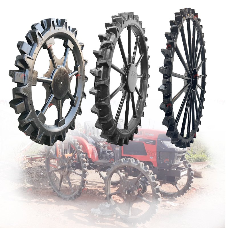 Kubota Agricultural Boom Sprayer with Steel Wheel Rim Slim Tractor Tires Solid Rubber Wheels for Farm Tractor New Used Condition