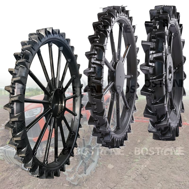 Kubota Agricultural Boom Sprayer with Steel Wheel Rim Slim Tractor Tires Solid Rubber Wheels for Farm Tractor New Used Condition