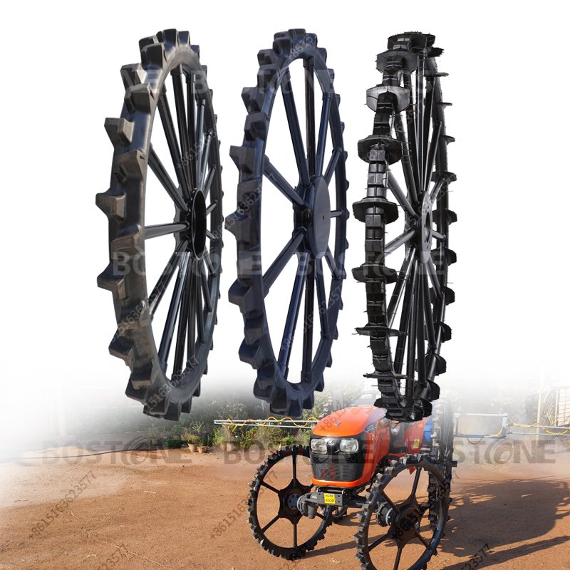 Kubota Agricultural Boom Sprayer with Steel Wheel Rim Slim Tractor Tires Solid Rubber Wheels for Farm Tractor New Used Condition
