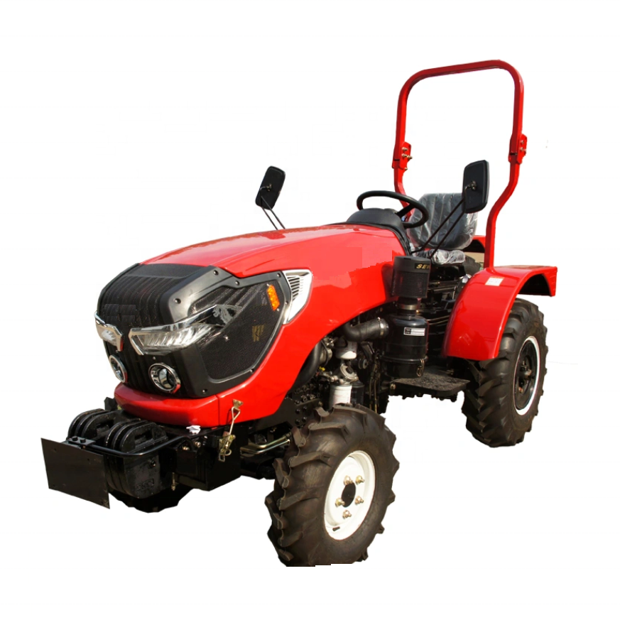 Shidi Brand 30HP-60HP 4 Wheel Agriculture Mini Tractor for Greenhouse Orchard