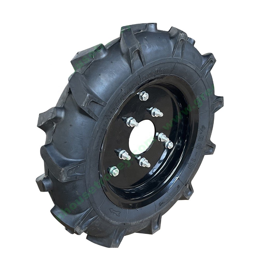 4.00-10 Agricultural Tire and Inner Tube 4.00-10 Tractor Tyre for Agricultural Machines Tiller Wheel