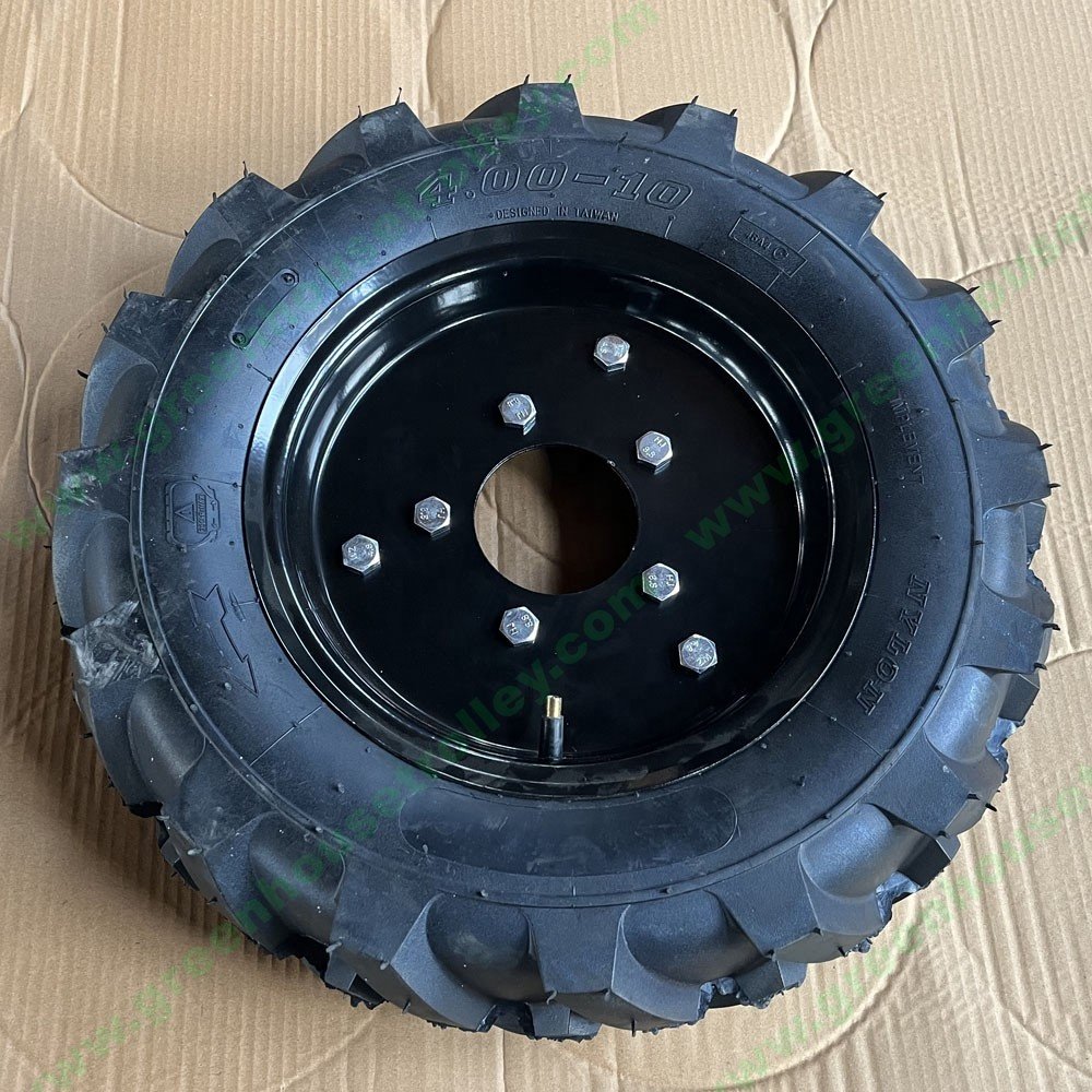 4.00-10 Agricultural Tire and Inner Tube 4.00-10 Tractor Tyre for Agricultural Machines Tiller Wheel