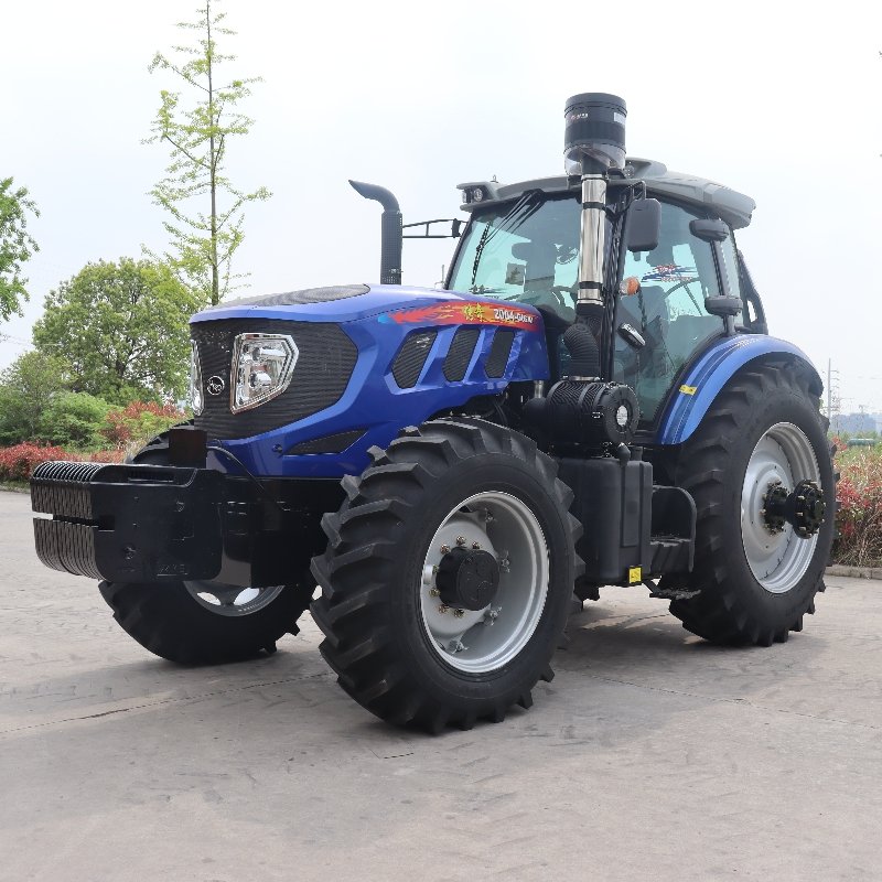 Mini/large Farm Wheel 200HP Blue Tractor Price Agricultural Tractors Spare Parts YTO Engine