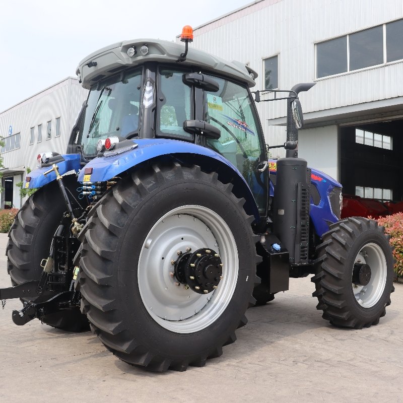 Mini/large Farm Wheel 200HP Blue Tractor Price Agricultural Tractors Spare Parts YTO Engine