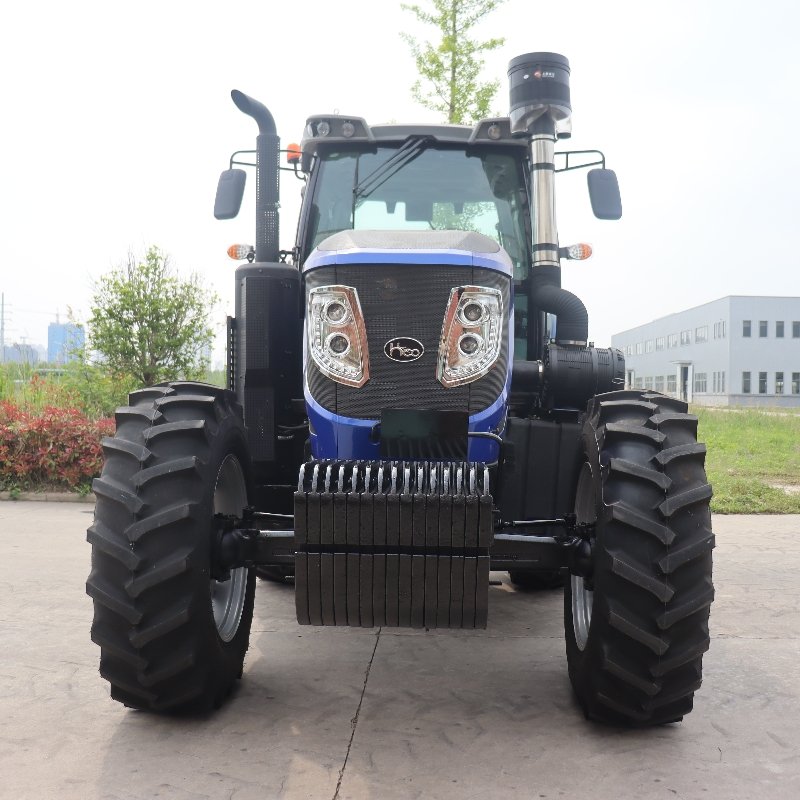Mini/large Farm Wheel 200HP Blue Tractor Price Agricultural Tractors Spare Parts YTO Engine