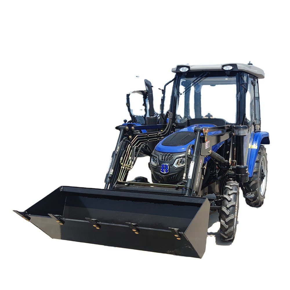 Tractor for Agriculture 30hp 4wd Mini Farm Tractors with Front End Loader with Wholesale Custom