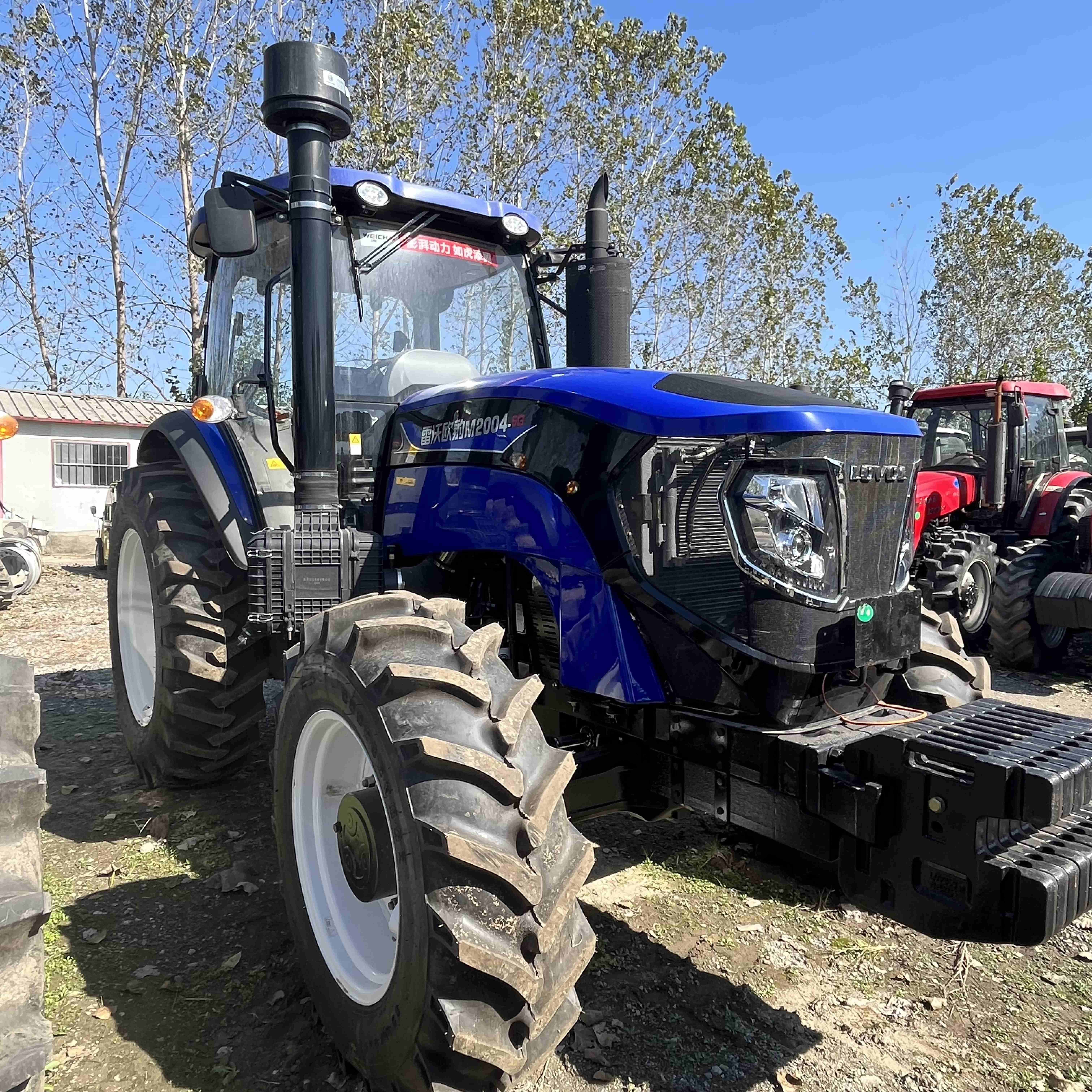 90HP 100HP 120HP 150HP 200HP 4x4 Second-hand Tractor LOVOL Farm Tractor Agricultural Tractor Custom Farm Implements