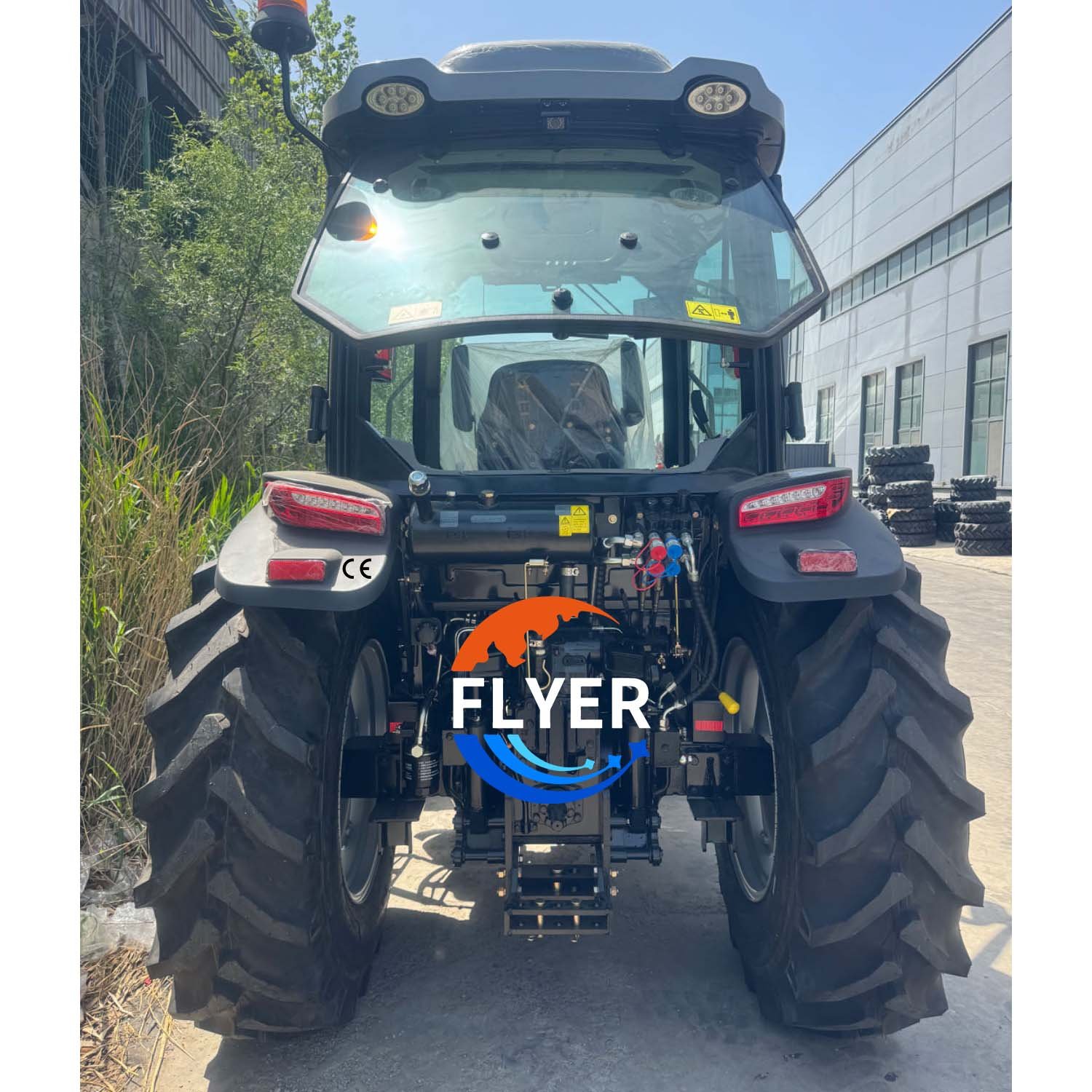 Agricultural Equipment 100hp 4WD Wheel Tractor Farm Tractors for Sale