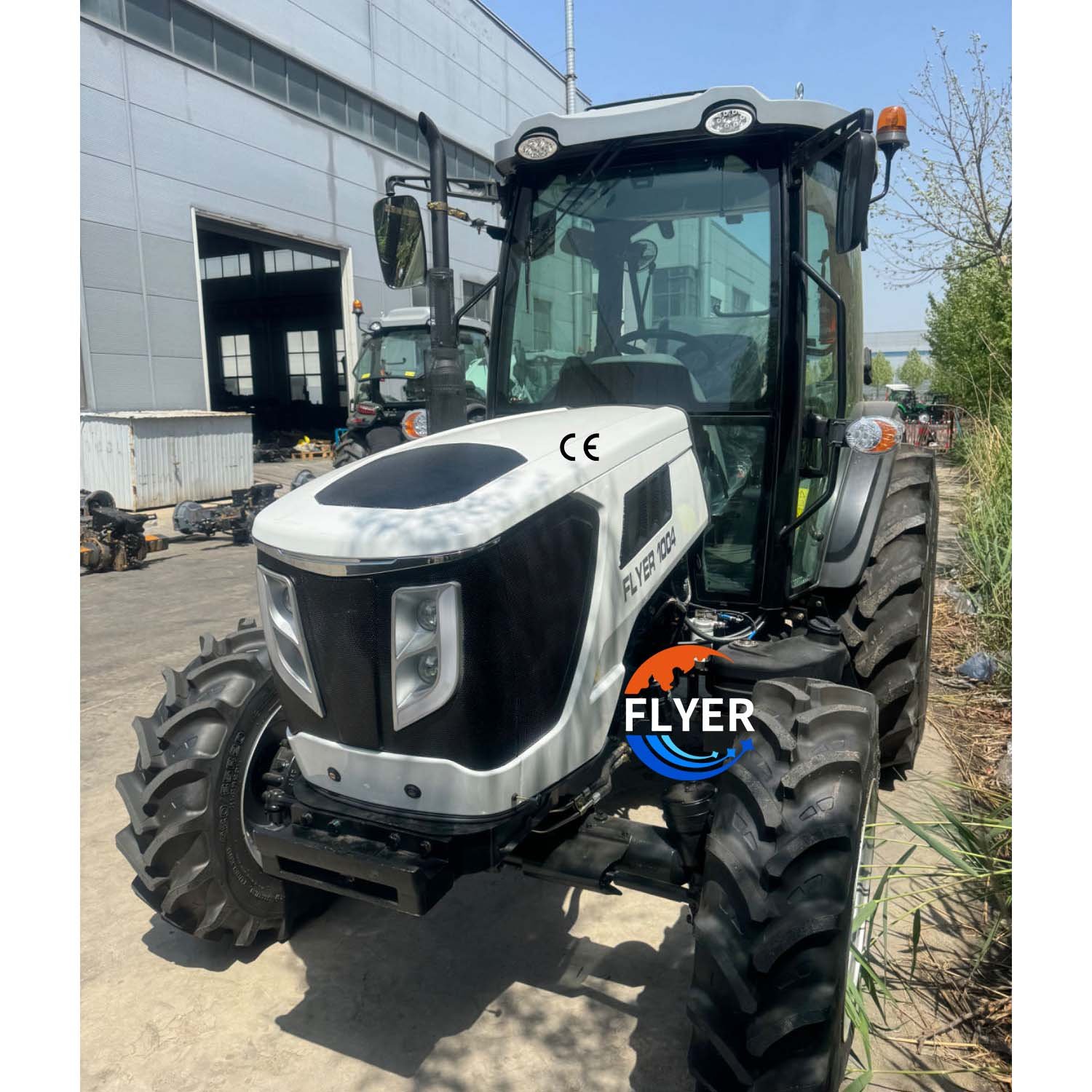 Agricultural Equipment 100hp 4WD Wheel Tractor Farm Tractors for Sale