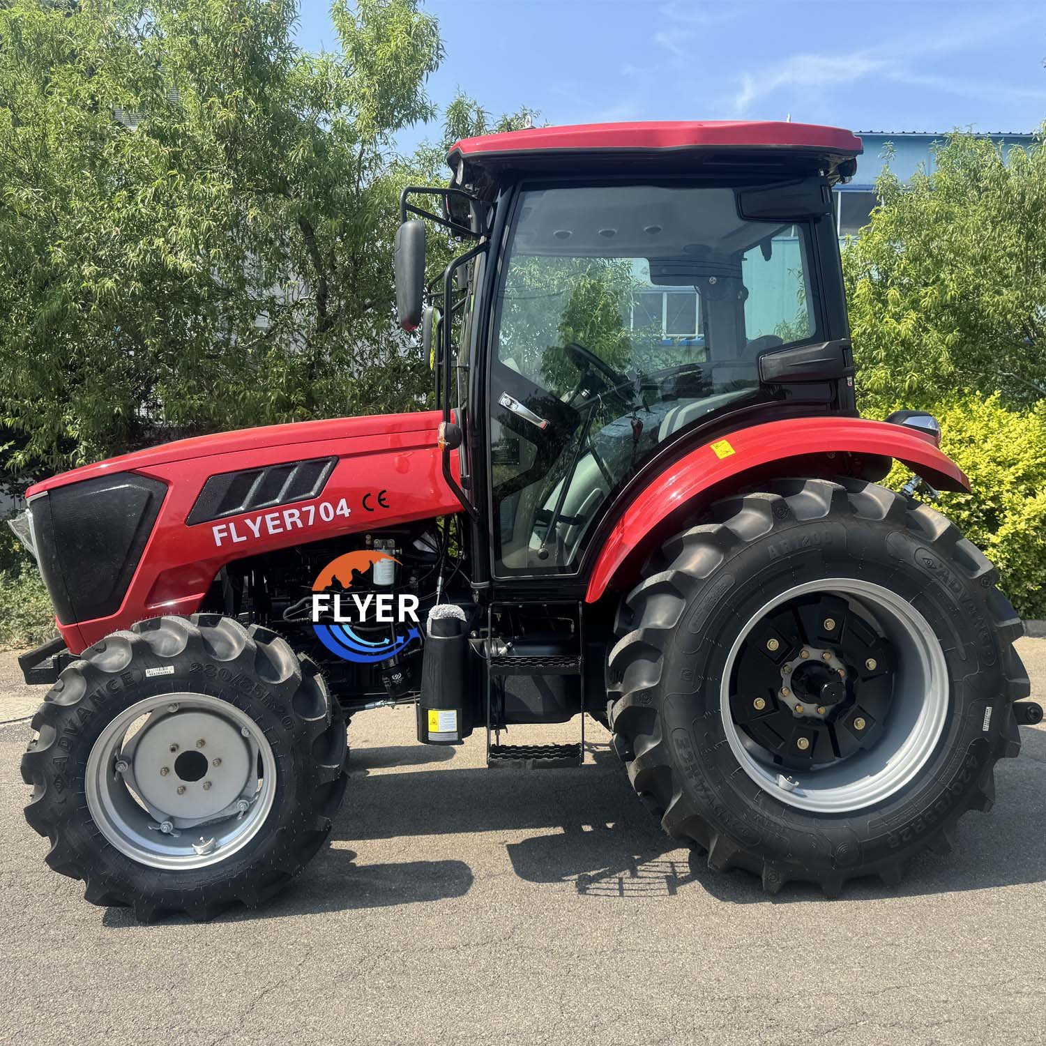Agricultural Equipment 100hp 4WD Wheel Tractor Farm Tractors for Sale
