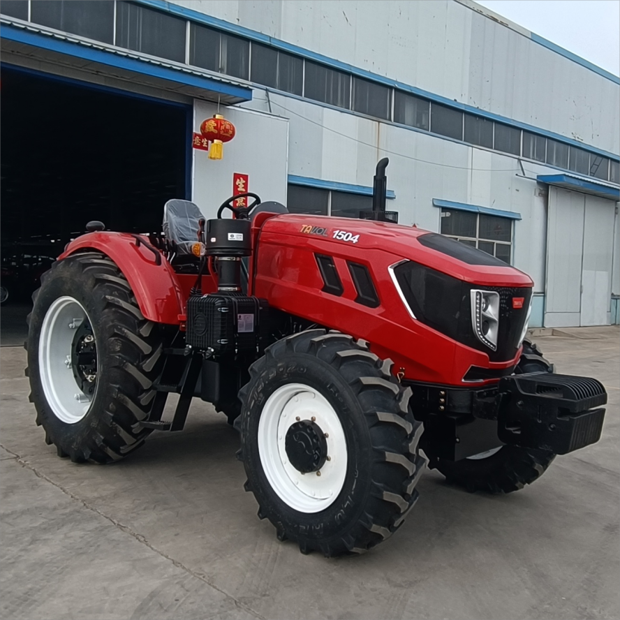 TAVOL diesel Tractor Small Agriculture 90hp 150HP Wheel Driven 4wd 16+8 Tractor for Retail