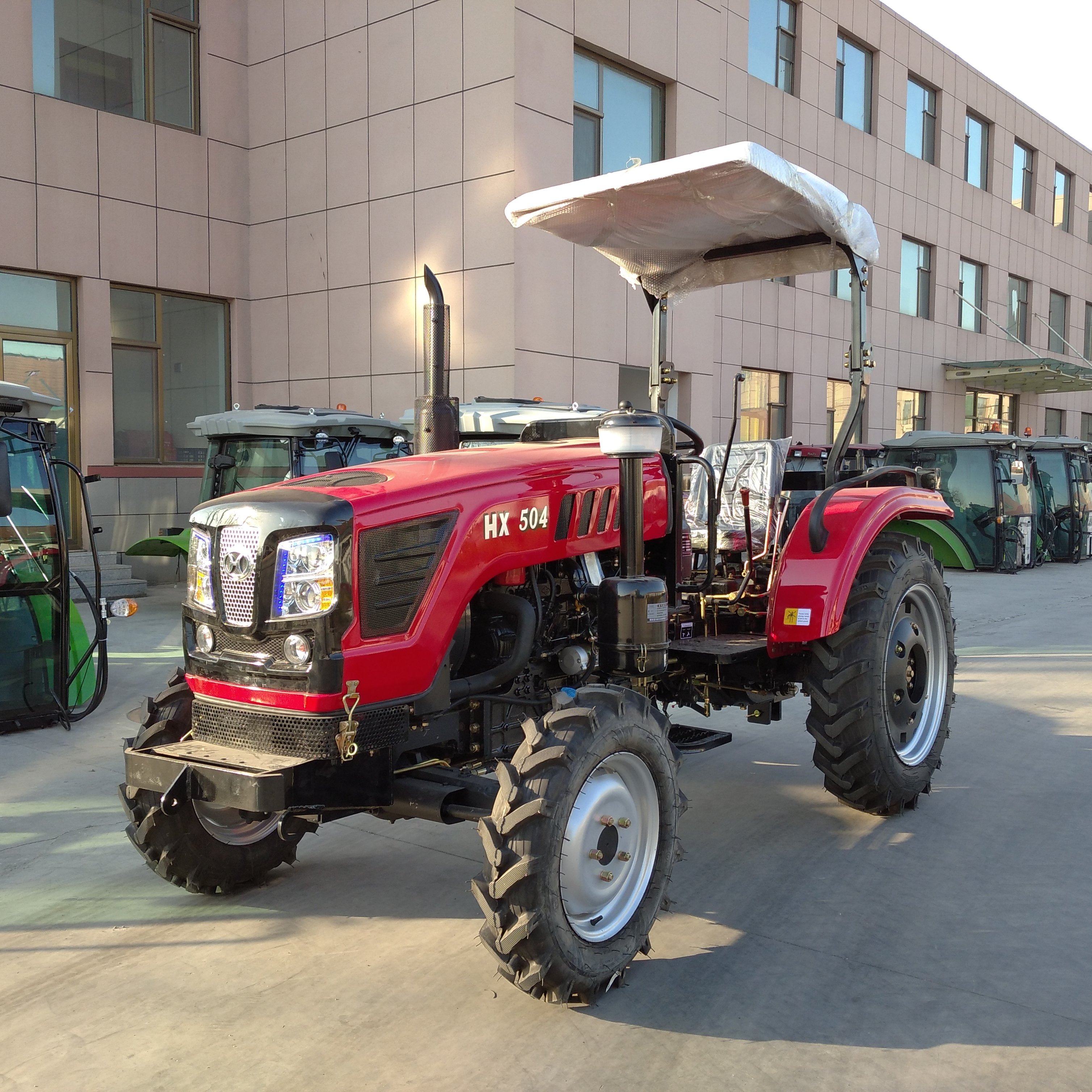 50hp 4x4 Sunshade Mini Tractor Farm Tractors Agriculture Trator