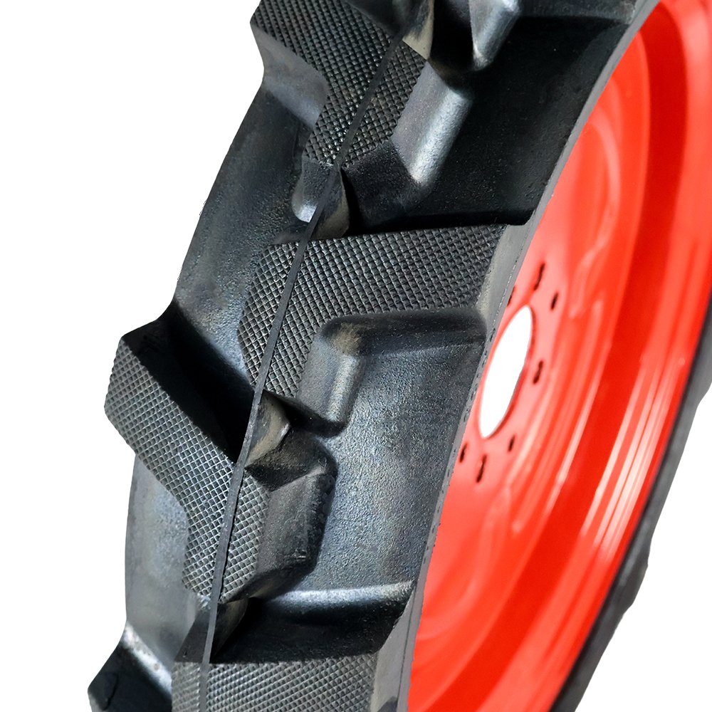 22inch Solid Type Herringbone Pattern Agricultural Tires.Size of 5.00-16.Fit for Common Tractor and Agricultural Machines.