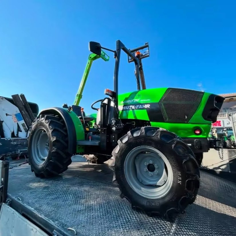 DEUTZ-FAHR 5080 DF Wheel Tractor for Heavy Agricultural Farming Durable Engine Pump Gearbox Bearing Core Components Deutz Brand