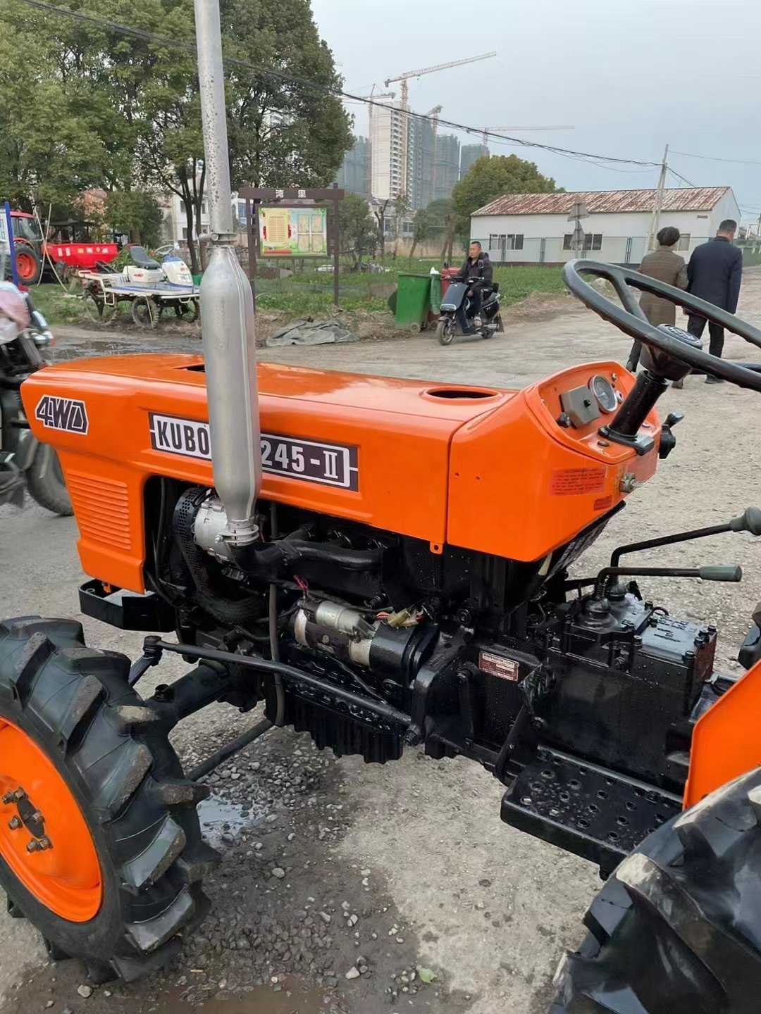 Second Hand Tractors Kubota L425 50HP for Sale Cheap Farm Tractors Agricultural Machinery JAPAN IMPORTED