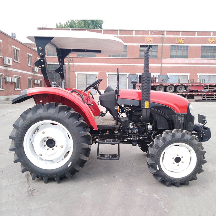 YTO EMF504 Automatic 4WD Agricultural Tractor Factory Price Used Farm Tractor with Sunshade ROPS Engine Gearbox Core Components