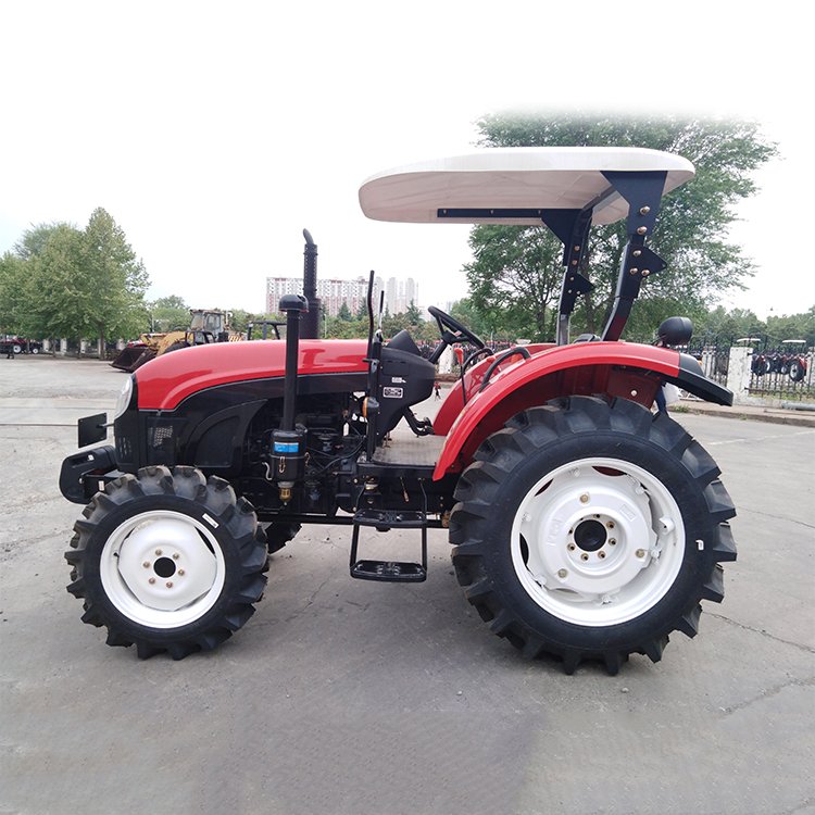 YTO EMF504 Automatic 4WD Agricultural Tractor Factory Price Used Farm Tractor with Sunshade ROPS Engine Gearbox Core Components