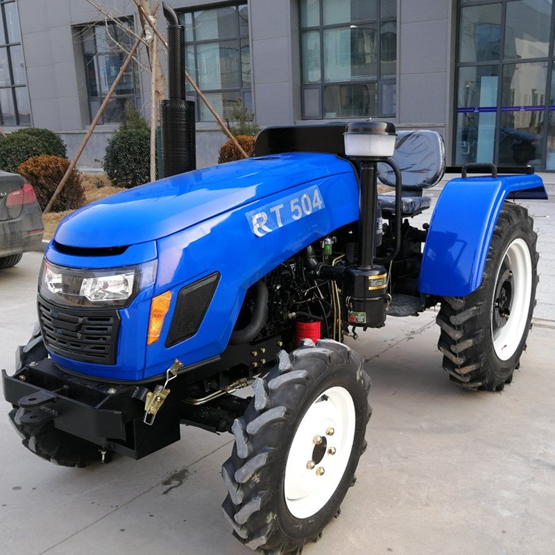 Four Wheel Drive Mini Tractor for Farm and Garden with Implements for Multi-function Use with Best Price