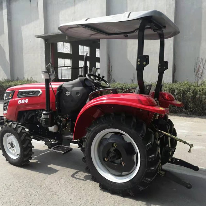 Four Wheel Drive Mini Tractor for Farm and Garden with Implements for Multi-function Use with Best Price