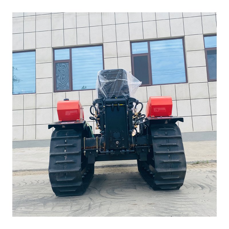 50hp Agricultural Farm Equipment Crawler Rotary Cultivator Mini Agricultural Wheel Tractor with diesel Engine Electric Pump Gear