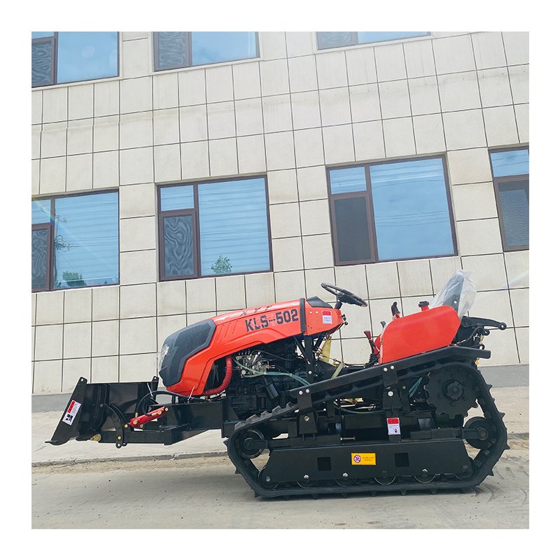 50hp Agricultural Farm Equipment Crawler Rotary Cultivator Mini Agricultural Wheel Tractor with diesel Engine Electric Pump Gear