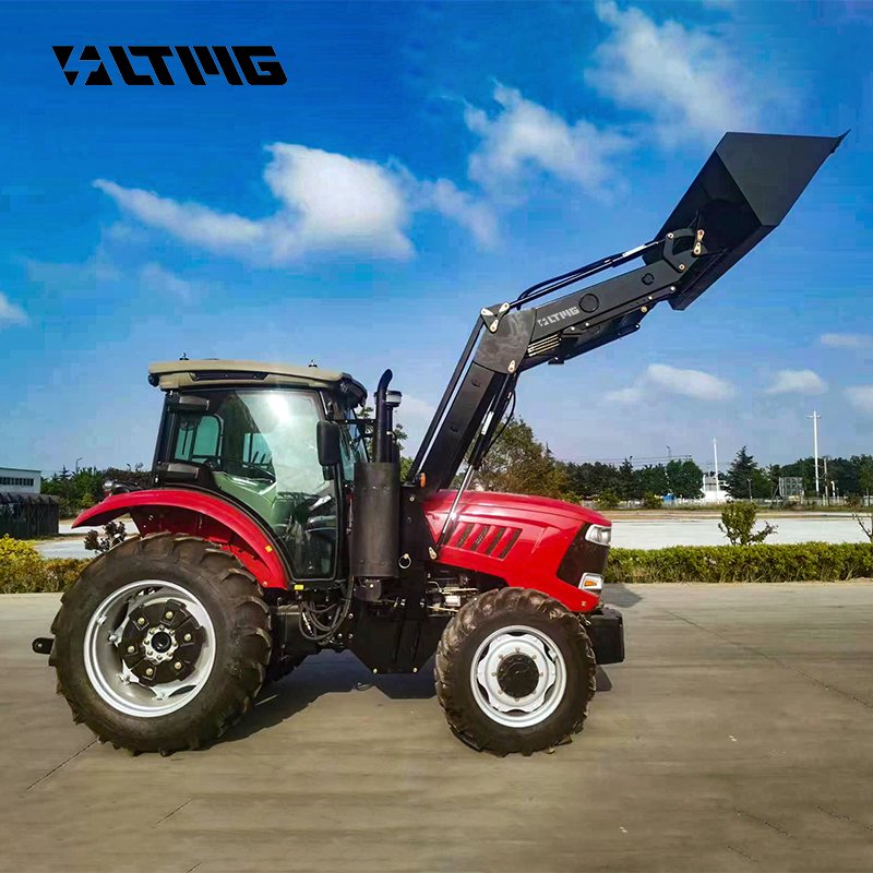 LTMG Chinese Agriculture 120hp 140hp 150hp Farmer Wheel Tractor with Front End Loader Bucket