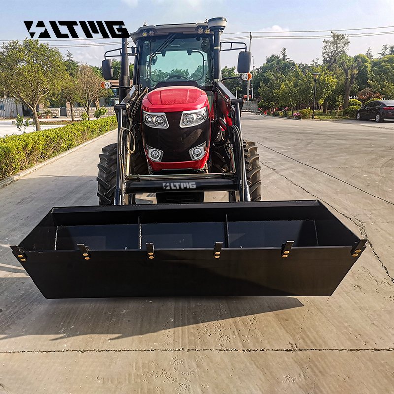 LTMG Chinese Agriculture 120hp 140hp 150hp Farmer Wheel Tractor with Front End Loader Bucket
