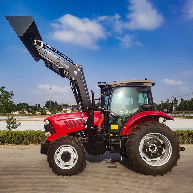LTMG Chinese Agriculture 120hp 140hp 150hp Farmer Wheel Tractor with Front End Loader Bucket