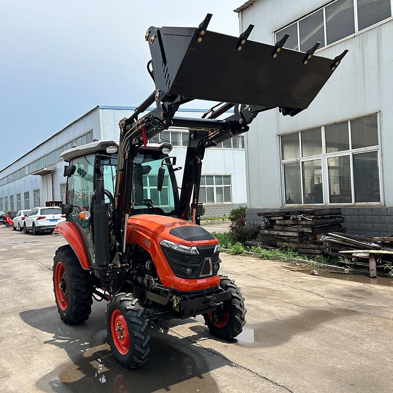 Hot Sale Free Shipping Chinese 50 Hp Small Tractor Agricola for Farms Agriculture Machine Compact Tractor Mini 4x4 4wd