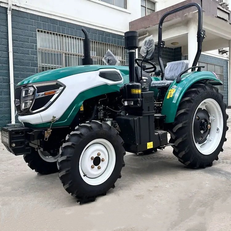 Cheap and Hot Sale Small Four-wheeled Tractor Containing Farm Tools Mini 4x4 Tractor Four-wheel Drive Cultivator Tractor