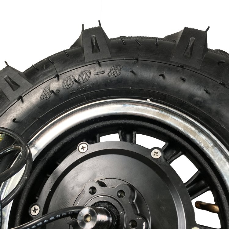 M 500w Low Speed 7.5km/h 16 Inch Tractor Tire Geared Electric Wheelbarrow Hub Motor
