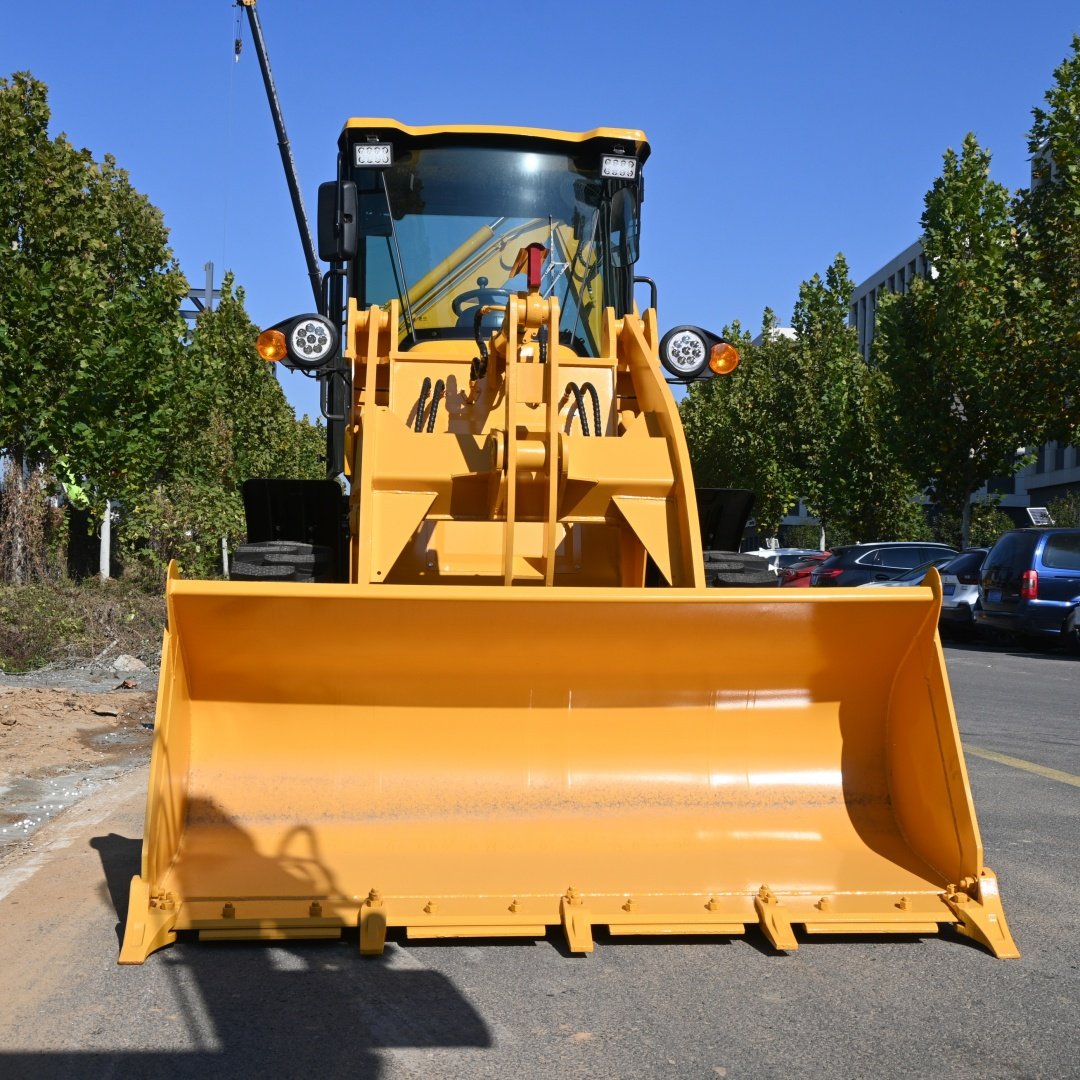 Backhoe Loader Hot Selling 2.5Ton Capacity Backhoe Loader Earth Moving Machine Wheel 4x4 Tractor Excavator Digger For Sale