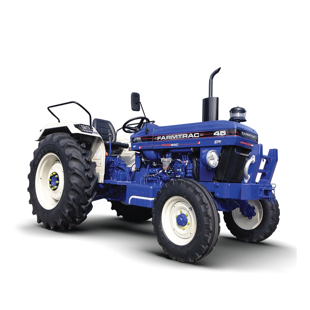 Customized Premium Quality Model FARMTRAC 45 POWERMAXX Best Price Agricultural Farming Tractor From India