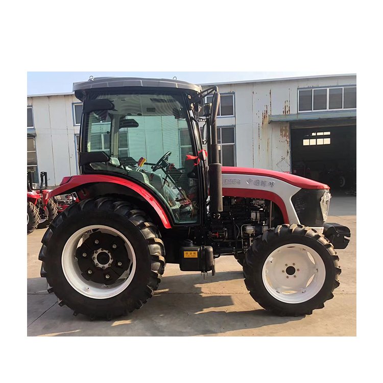 New 4wd Tractor Agriculture 90 50 Hp40hp Farm Agricultural Tractor 4wd with Cabin for Sale with Trailers