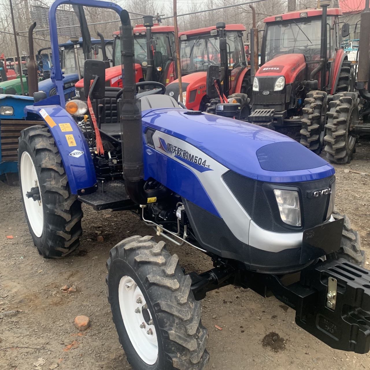 Used Kubota John Deere Massey Ferguson yanmar Lovol Df Farm Equipment Machinery Compact Garden Tractors 4wd for Agriculture Sale