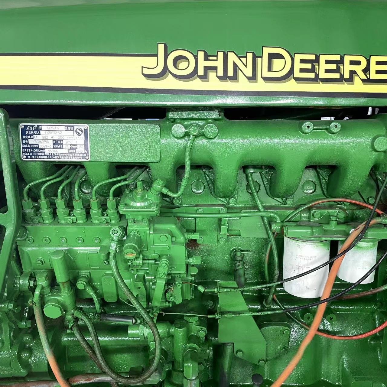 JD 1204 Suitable Price 4x4 Farming Machinery 120hp Tractor Used Farms Agriculture Tractors and Machine for Sale with Price