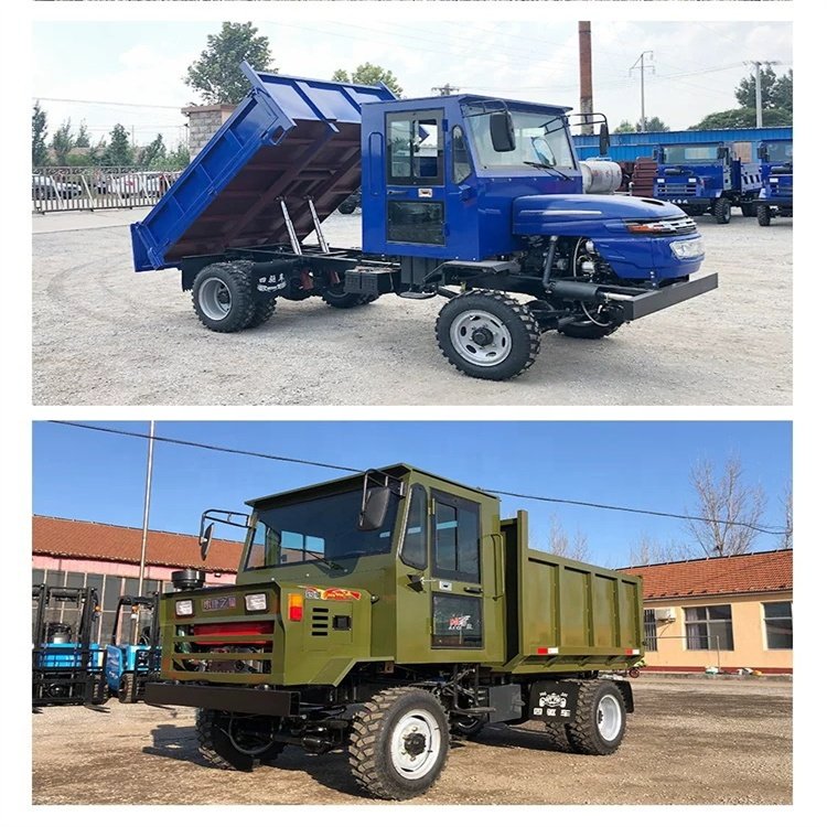 Multifunctional Four-wheel Drive Farmer's Car Agricultural Transport Load-carrying All-terrain diesel Four-wheel Tractor