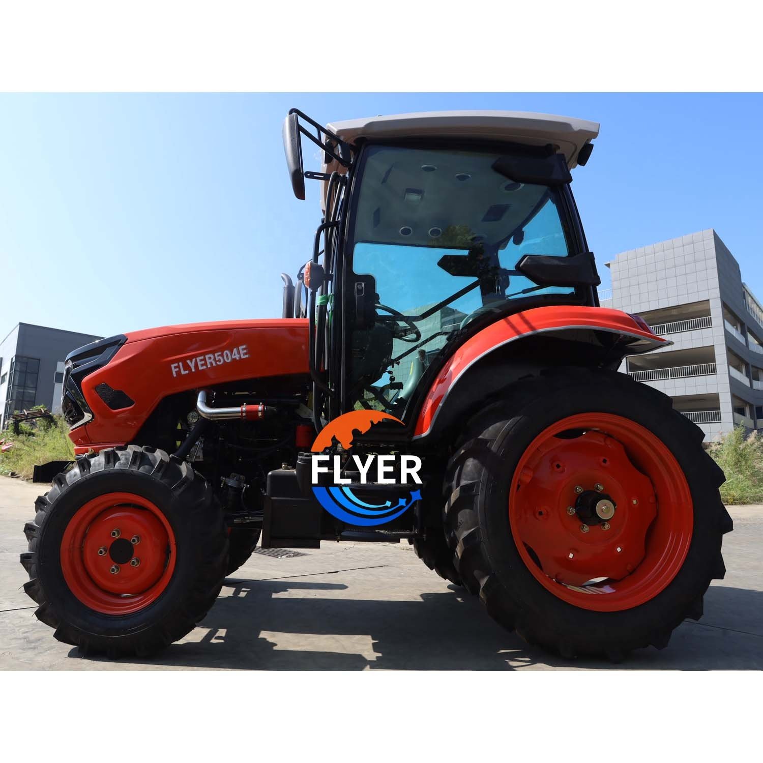 China Agricultural Tractors Small Traktor 4 Wheel Drive Farm Tractor for Sale