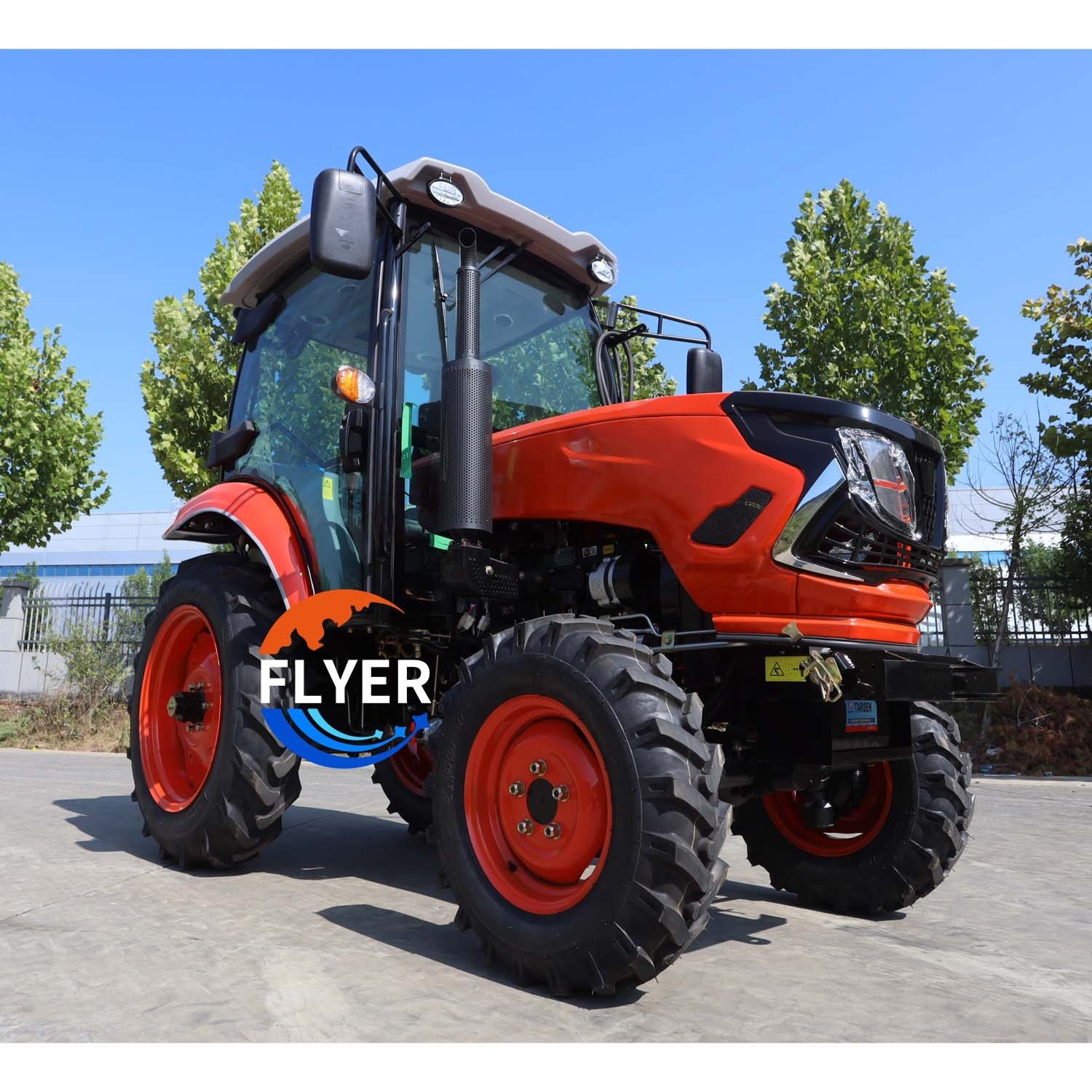 China Agricultural Tractors Small Traktor 4 Wheel Drive Farm Tractor for Sale