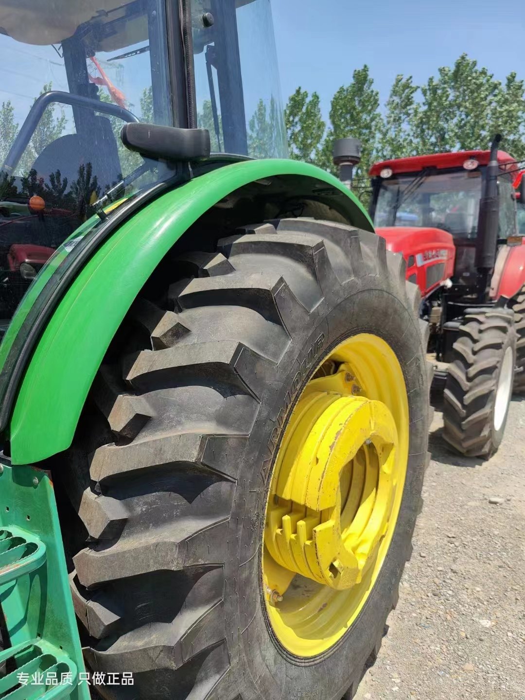 Chinese Farm Tractors 140 HP John Farming Deere 4x4 wd With Farming Equipment Agricultural Machinery Tractor