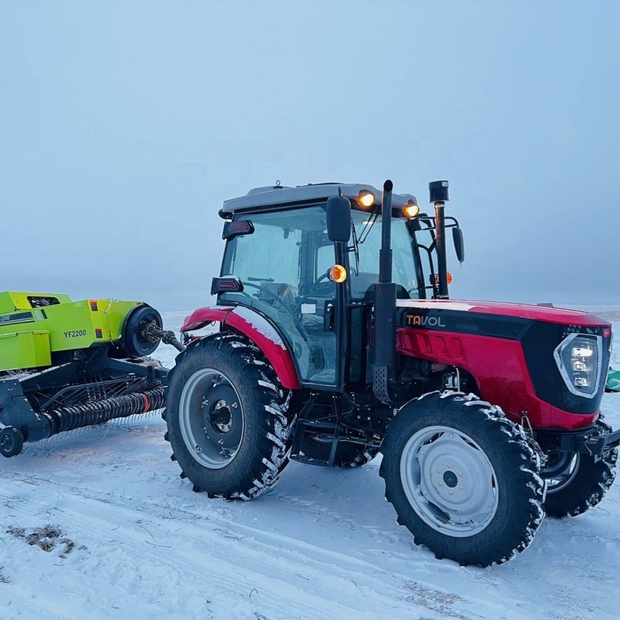 High Quality Price 100hp 4wd Cabin Farm Agricultural Wheel Tractor