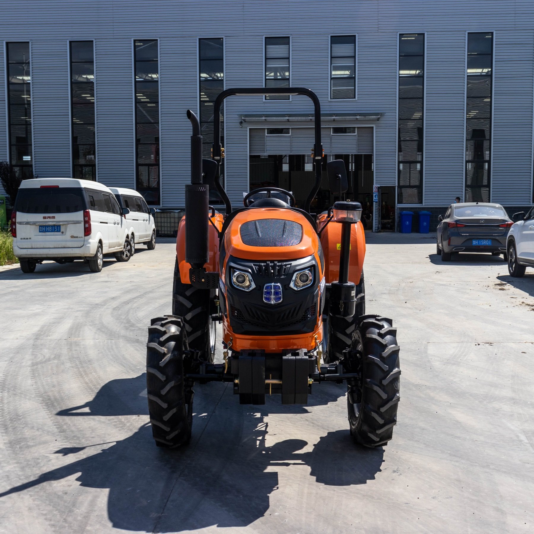 Factory Sales Four Wheel Telescopic Loader Machine Mini Front Diesel Loader 800kg 1 Ton 2 Ton Loader