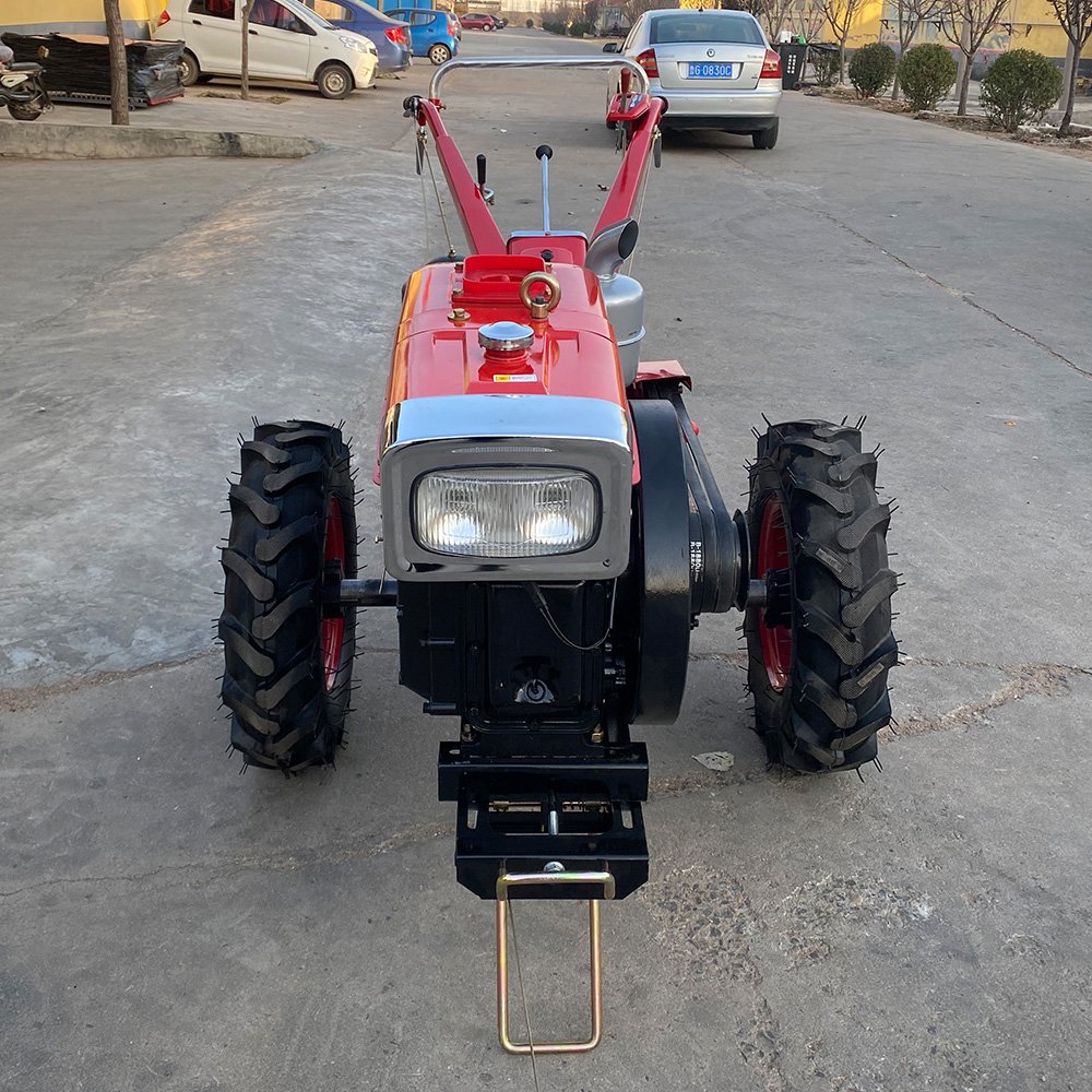 Farm Machinery Hand Walking Tractor Farm Tractor Trade 15hp 13HP 12HP diesel Walking Tractors Two Wheel Mini