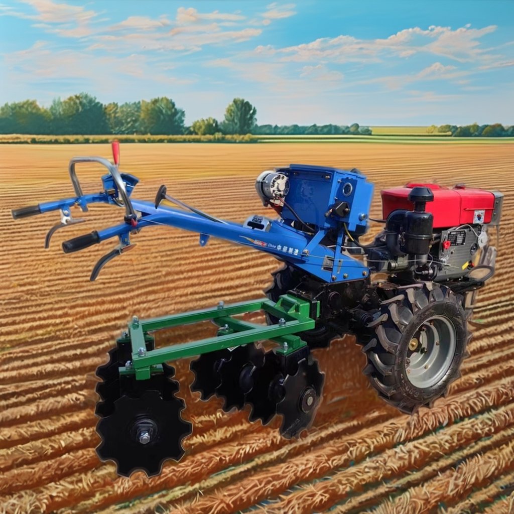 Factory Direct China Hand Tractor for Agriculture Walking Tractor Walk Behind Tractor Matched With Agricultural Implements