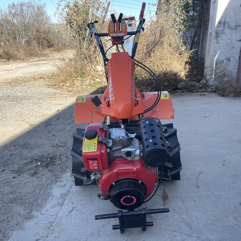 Falath New Design 20hp 25 hp Garden Walking Tractor for Sale Rotary Cultivator Direct-connected Four-wheel Drive Power Tiller